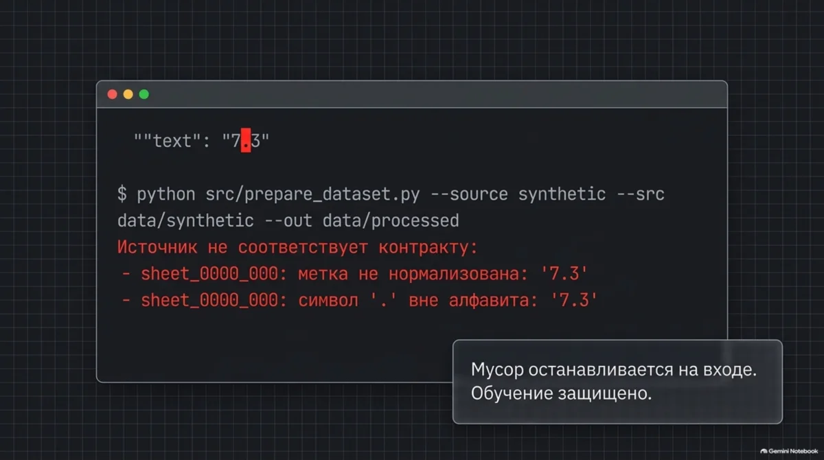Подмена метки на 7.3: источник не соответствует контракту
