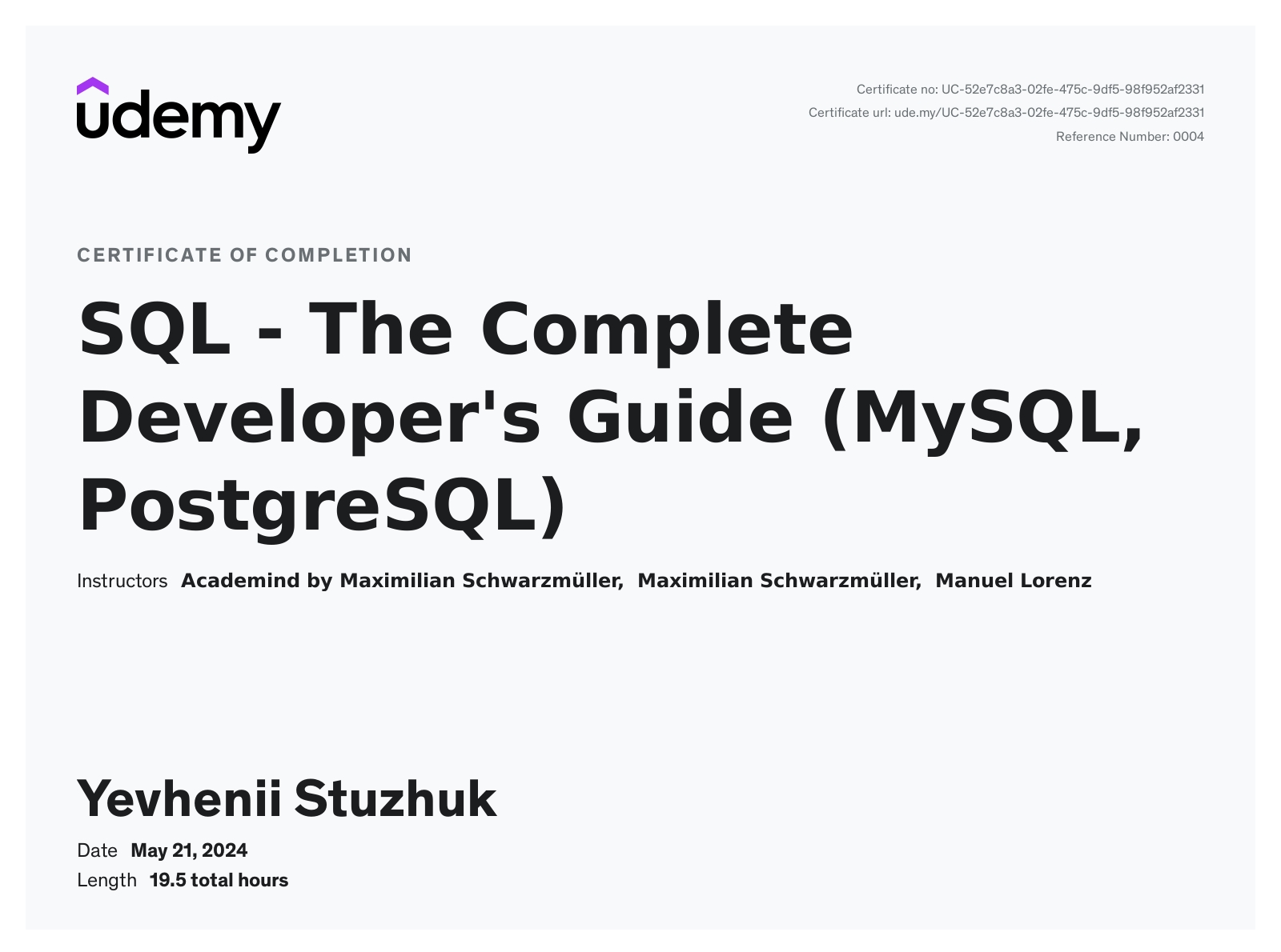 SQL - Полное руководство для разработчиков (MySQL, PostgreSQL)